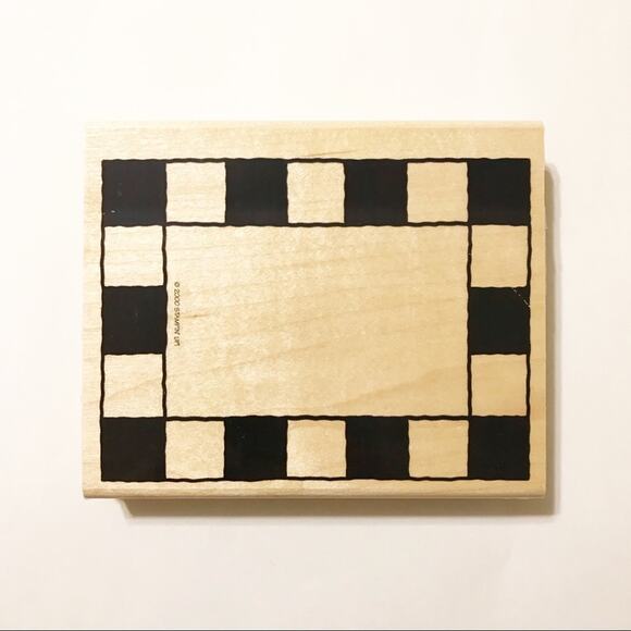 Stampin' Up! Other - Stampin’ Up Retired 2000 Bold Check Frame